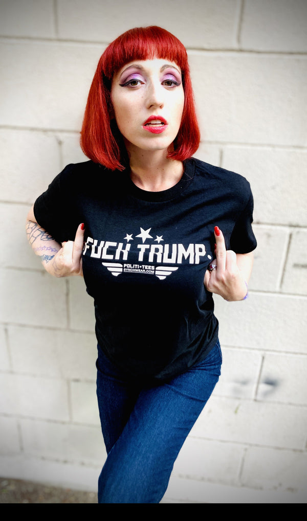 F TRUMP Hidden Political Message Unisex T-Shirt - Aggrovist Apparel