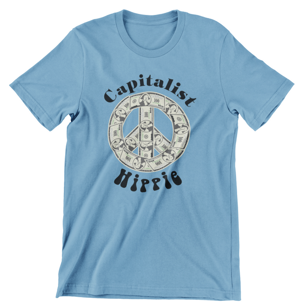 CAPITALIST HIPPIE Wage Equality Unisex T-Shirt - Aggrovist Apparel