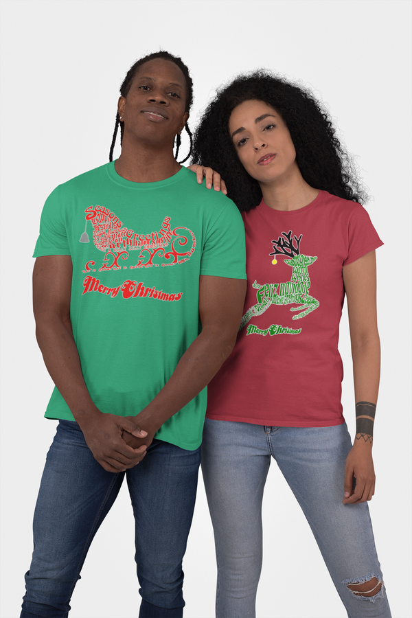 Santa's Sleigh Men's T-Shirt