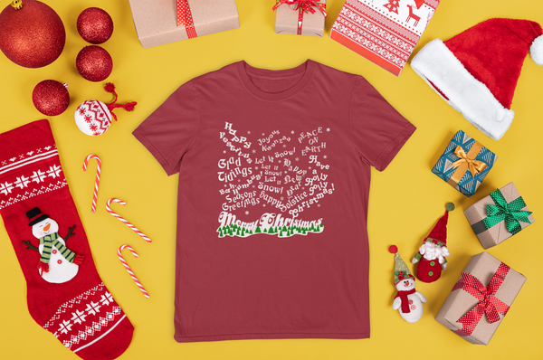 Men's Christmas Snowfall Too T-Shirt