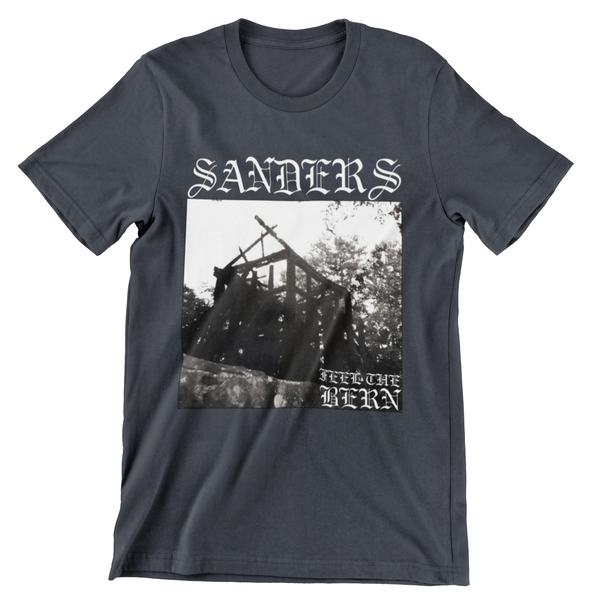 HEAVY METAL BERNIE Political Socialism Unisex T-Shirt - Aggrovist Apparel