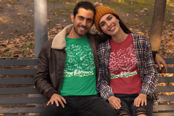 Men's Christmas Snowfall T-Shirt