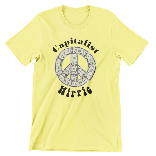 CAPITALIST HIPPIE Wage Equality Unisex T-Shirt - Aggrovist Apparel