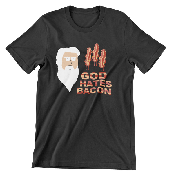 God Hates Bacon T-shirt