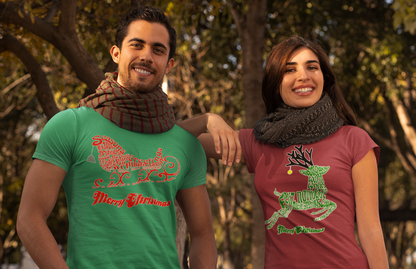 Santa's Sleigh Men's T-Shirt