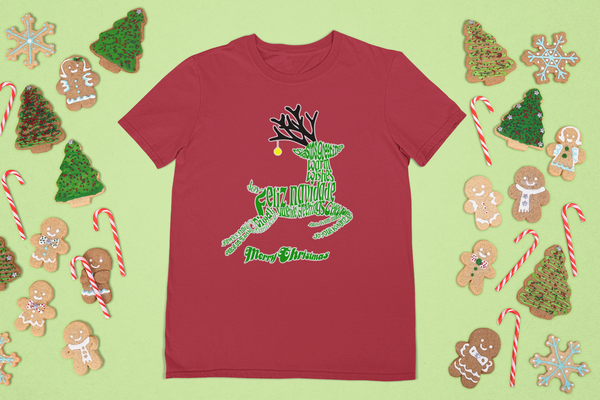 Santa's Reindeer Women's T-Shirt