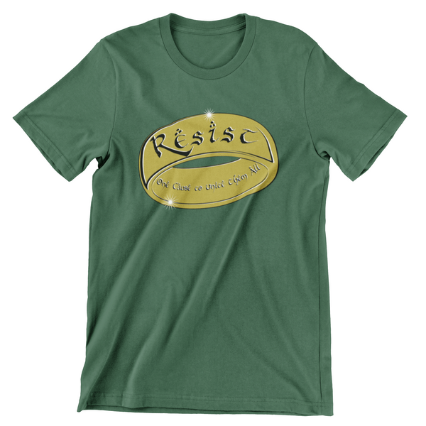 RESIST: LORD OF THE RINGS Edition Political Activist Unisex T-Shirt - Aggrovist Apparel