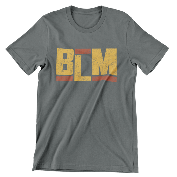 mockup of a crew neck t shirt against a solid color background