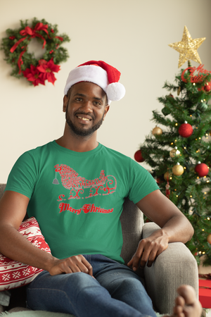 Santa's Sleigh Men's T-Shirt