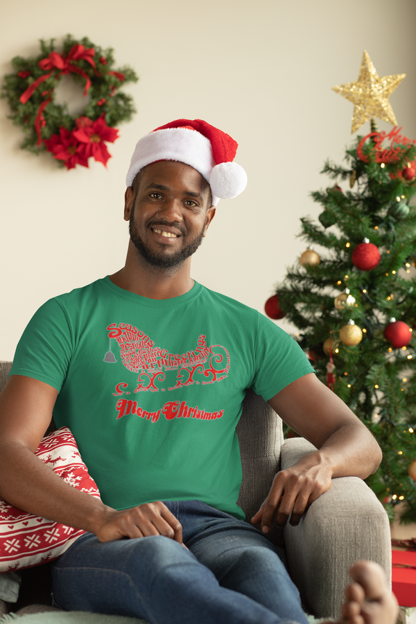 Santa's Sleigh Men's T-Shirt