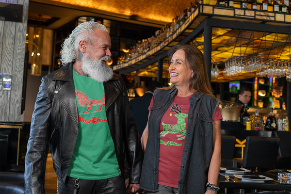 Santa's Reindeer Men's T-Shirt