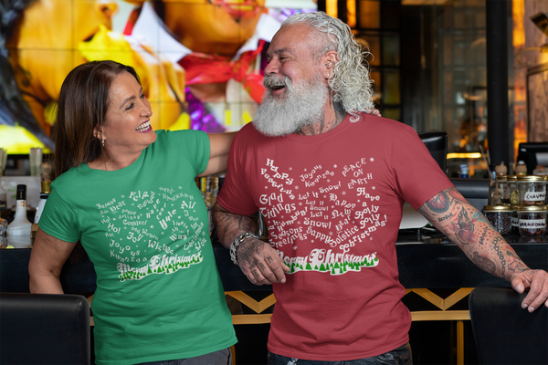 Men's Christmas Snowfall T-Shirt