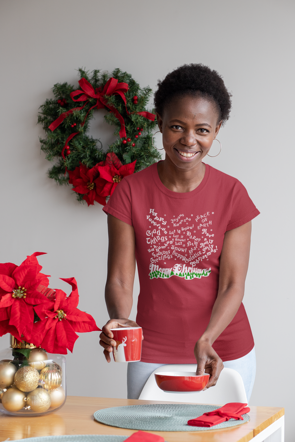 Women's Christmas Snowfall Too T-Shirt