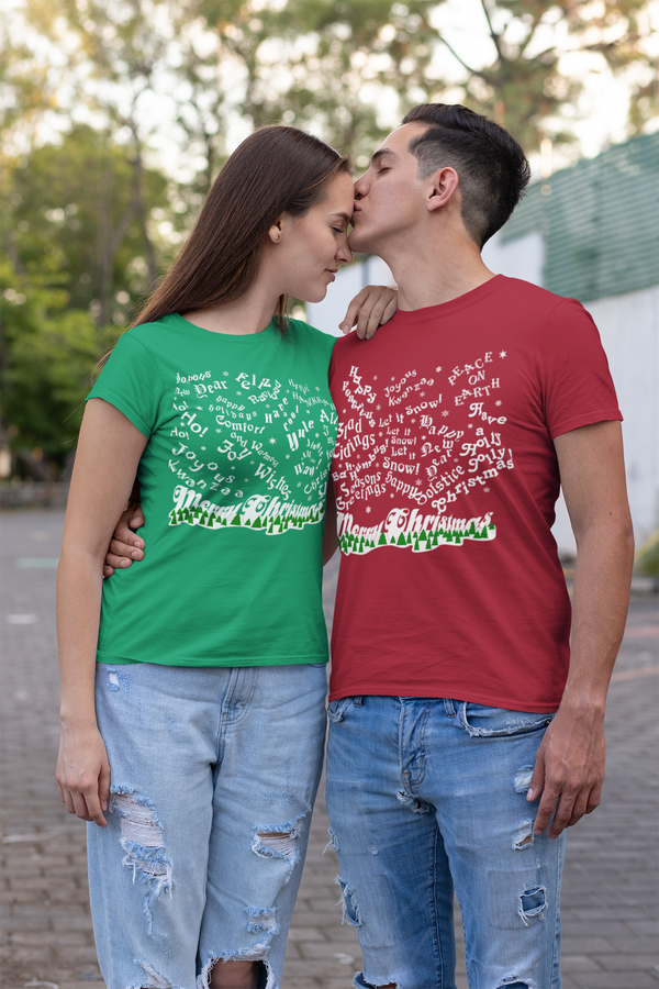 Men's Christmas Snowfall T-Shirt
