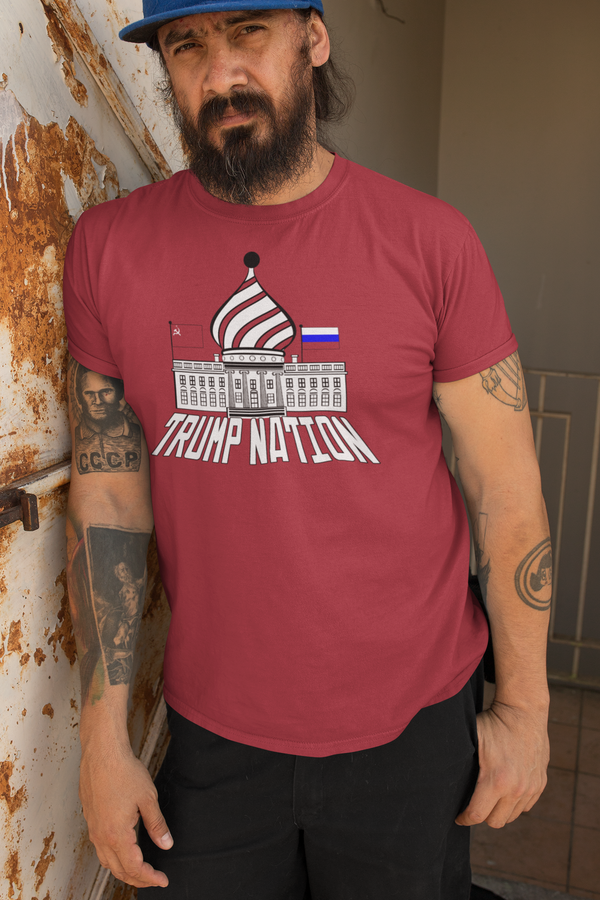 TRUMP NATION White House Russian Stooge Unisex T-Shirt - Aggrovist Apparel