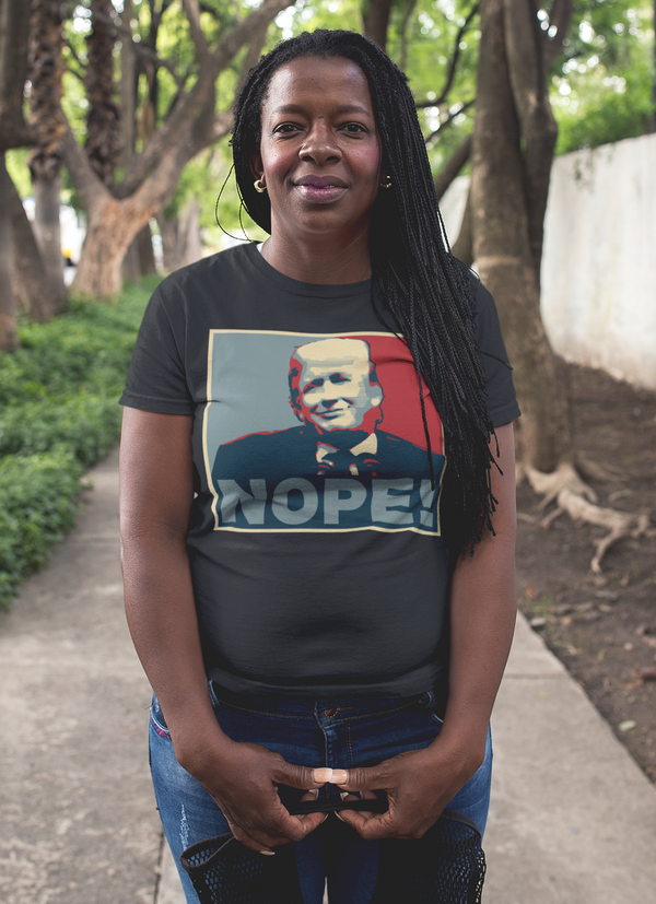 NOPE!  A HOPE Parody Unisex T-Shirt - Aggrovist Apparel