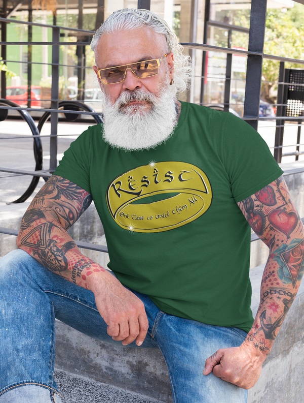 RESIST: LORD OF THE RINGS Edition Political Activist Unisex T-Shirt - Aggrovist Apparel