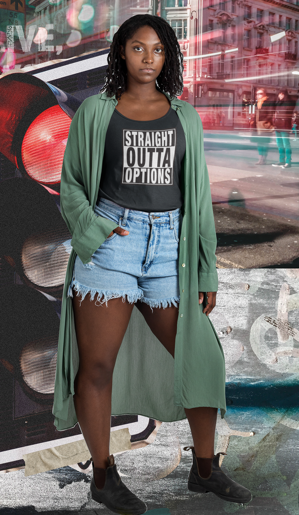 STRAIGHT OUTTA OPTIONS Unisex Tank Top - Aggrovist Apparel